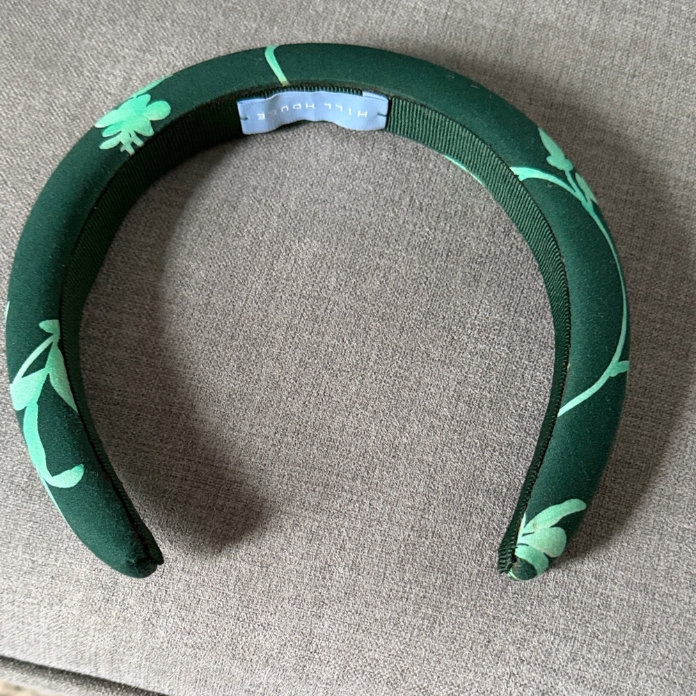 Green Floral Headband Hill House